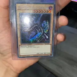 YUGIOH • RED EYES BLACK DRAGON • SECRET RARE • SBC1-ENF01 • 1st EDITION • NM - Image 3