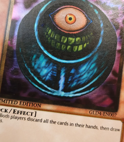 Yugioh! Morphing Jar GLD4-EN007 Gold Rare - Limited Edition (LP) - Image 2