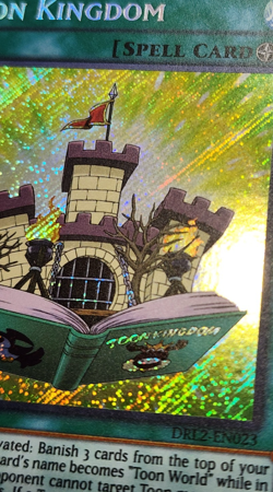 Yugioh! Toon Kingdom DRL2-EN023 Secret Rare - 1st Edition (LP) - Image 2