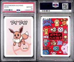 Eevee Old Maid Babanuki 2019 Pokemon Japanese Pokemon Card - PSA 10 - Image 3