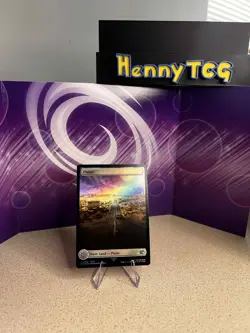 Plains (0296) Final Fantasy Foil MTG NM Magic Land Card Full Art - Image 1