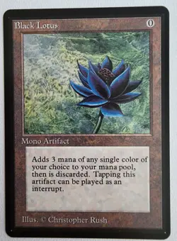 Black Lotus Proxy Black Border Ungraded Card - Image 3
