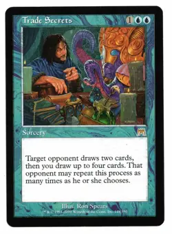 Magic the Gathering MTG Card: Trade Secrets 118/350 Onslaught Rare! NM - Image 1