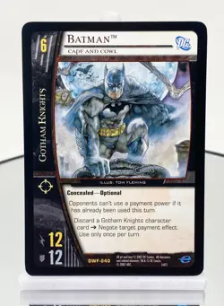 Upperdeck Vs System: DC World's Finest Bulk Lot of 69 Card Non Foil NM - LP (C) - Image 3