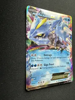 Kyurem EX 30/101 Plasma Blast Holo 2013 Pokemon Card LP/NM - Image 2