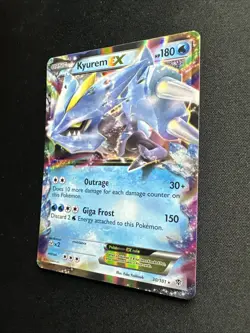 Kyurem EX 30/101 Plasma Blast Holo 2013 Pokemon Card LP/NM - Image 3