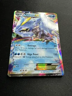 Kyurem EX 30/101 Plasma Blast Holo 2013 Pokemon Card LP/NM - Image 4