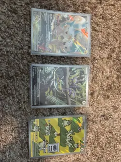 Pokemon TCG Card Set Rare Holo Foil Collectible Cards, Pachirisu, Aipom, Pidgey - Image 1