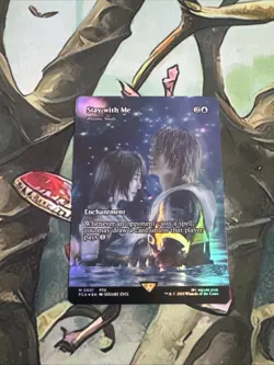 MTG: Stay With Me (Rhystic Study 0031) Final Fantasy Borderless Foil PR0XY - Image 1