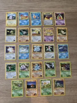 Pokemon Card - 1st Edition Gym Heroes / Challenge - 24 Card Bundle - Image 1