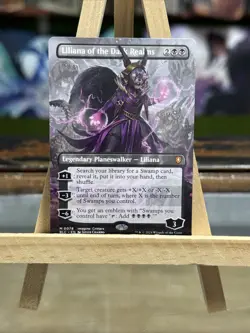 MTG *Liliana of the Dark Realms Borderless X1* Bloomburrow Commander Magic - Image 1