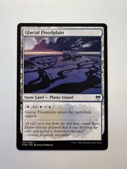 Glacial Floodplain - MTG Kaldheim - NM - Image 1