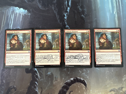 MTG x4 Cathartic Reunion - Kaladesh - Signed - Image 1