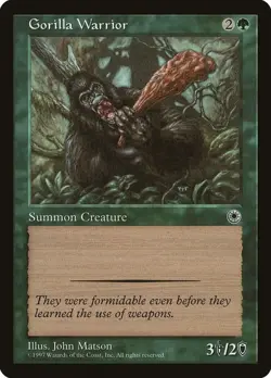 Gorilla Warrior Portal MTG - Image 1