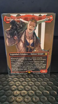 MTG Final Fantasy - Seifer Almasy #389 Borderless (Rare Legendary Creature - Image 2