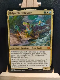 Helga, Skittish Seer - Bloomburrow - Mythic - NM (see pics) MTG - Image 1