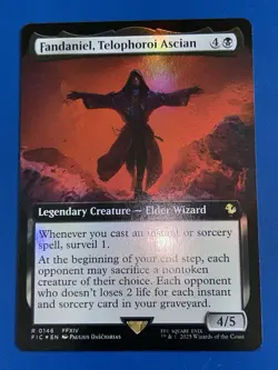 Fandaniel, Telophoroi Ascian Extended Art Foil - 0146 NM - MTG Magic - Image 1