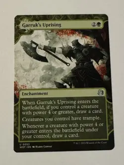 MTG Garruk's Uprising - Wilds of Eldraine: Enchanting Tales NM - Image 1