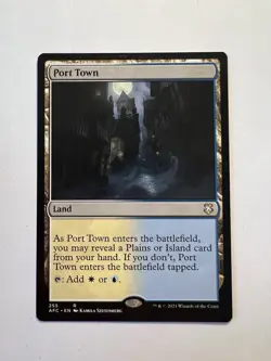 Port Town - MTG Adventures In The Forgotten Realms: Commander - NM - Image 1