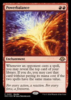 1x Powerbalance FOIL PROMO - NM - Modern Horizons - SPARROW MAGIC mtg - Image 1