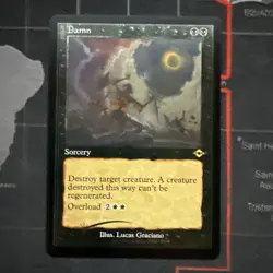 Damn (Retro Frame) (Foil Etched) #396 (NM) Modern Horizons 2 MH2 Magic MTG - Image 1