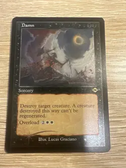 Damn (Retro Frame) (Foil Etched) #396 (NM) Modern Horizons 2 MH2 Magic MTG - Image 1