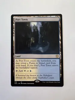 Port Town - MTG Innistrad: Crimson Vow: Commander - NM - Image 1