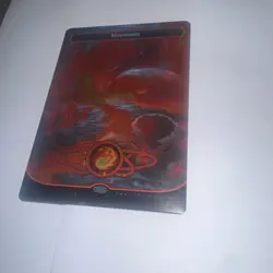 MTG Mountain (489) (Borderless) (Galaxy Foil) UNF Land Foil #489 - Image 1