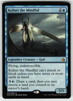 MTG Kefnet the Mindful Foil M Amonkhet 59 LP - Image 1