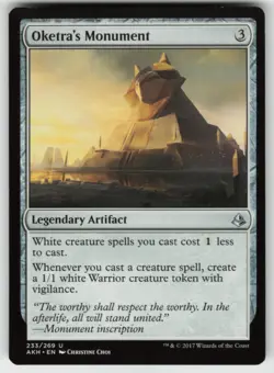 MTG Oketra's Monument U Amonkhet 233 LP - Image 1