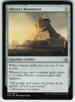 MTG Oketra's Monument U Amonkhet 233 LP - Image 1