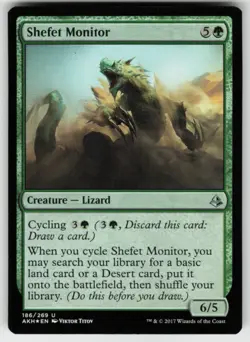 MTG Shefet Monitor Foil U Amonkhet 186 MP - Image 1