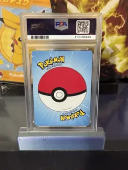 1999 Bicycle Pokemon Pikachu Shocks Ash Queen Of Diamonds Psa 10 Pop 9 LOW POP - Image 2