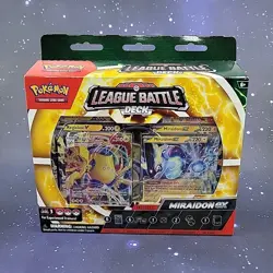 Pokemon TCG League Battle Deck Miraidon ex Regieleki VMAX Seal R New Cards Kit 820650852732 - Image 1