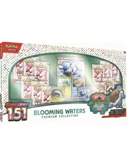Pokemon TCG Scarlet & Violet 151 Blooming Waters Premium Collection Box SEALED - Image 1
