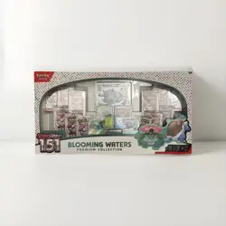 Pokemon TCG Scarlet & Violet 151 Blooming Waters Premium Collection Box Sealed - Image 1