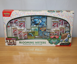 Pokemon TCG Scarlet & Violet 151 Blooming Waters Premium Collection Box Sealed - Image 1