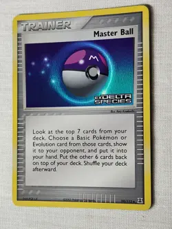 NM Master Ball - Reverse Holo 99 Delta Species Pokemon TCG - Image 2