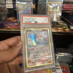 Pokemon Kingdra EX Holon Phantoms Holo Rare #10 PSA 9 Mint - Image 3