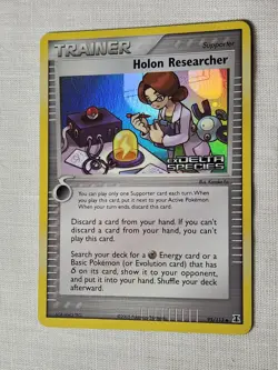 NM Holon Researcher - Reverse Holo 95 Delta Species Pokemon TCG - Image 2