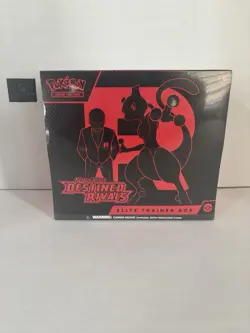 Pokemon TCG Scarlet & Violet Destined Rivals Elite Trainer Box ETB Sealed - Image 1