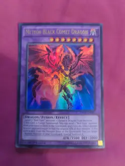 Meteor Black Comet Dragon, INOV-EN041, 1st Ed, Ultra Rare, NM, Yugioh - Image 1