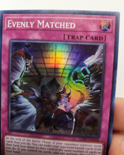 Yugioh! Evenly Matched SDBT-EN038 Super Rare - 1st ED (LP) x3 - Image 2