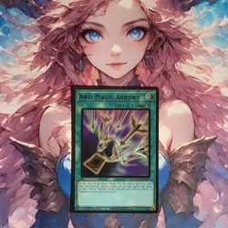 Yugioh - Anti Magic Arrows - MAGO-EN043 - Max Gold Rare - 1st Ed - Near Mint - Image 1