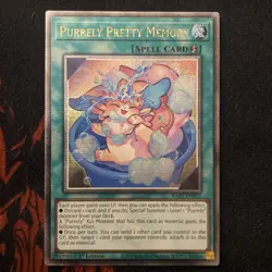 RA02-EN072 "Purrely Pretty Memory" Quarter Century Secret Rare YuGiOh! NEW - Image 1