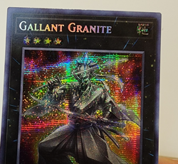Yugioh! Gallant Granite MP20-EN167 1st Edition Secret Rare (LP) - Image 2