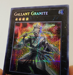 Yugioh! Gallant Granite MP20-EN167 1st Edition Secret Rare (LP) - Image 3