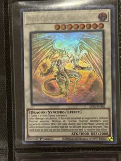 Yugioh Red Dragon Archfiend Ghost Rare GFP2-EN182 1st Edition - Image 1