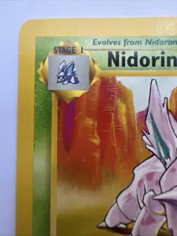 NIDORINO - Base Set - 37/102 - Uncommon - Pokemon Card - Unlimited Edition - NM - Image 3