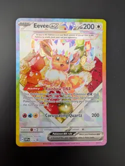 Eevee ex SVP 174 Prismatic Evolutions Black Star Promo Card SPC promo Pack Fresh - Image 1